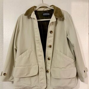 Vintage Beige Land’s End Chore Coat 🧥
